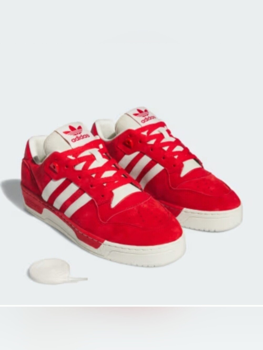 Adidas Men's Rivalry Low ' Better Scarlet Ivory ' SZ 11 (APH 281001)